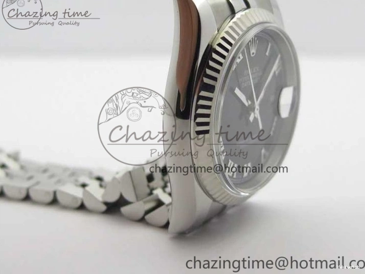 Dial Bracelet Markers Edition SH3135 116234 Roman on Black DateJust SS Jubilee 1:1 36 904L Steel Best ARF V3 0117